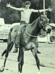 Pierce Norton was only 16 at the time of the Great American Horse Race. (Courtesy of Curt Lewis)