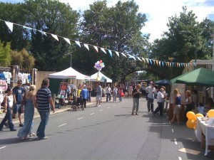 Battersea High Street transformed for the Big Lunch