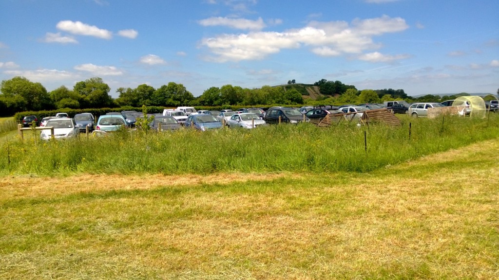 Busy Car Park