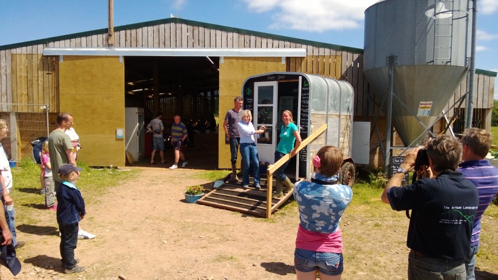 Official opening of Wookey Farm Shop